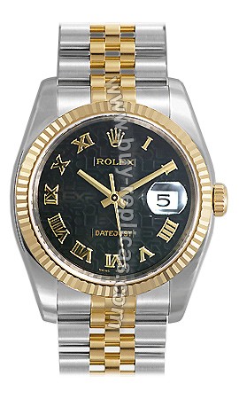 Rolex Oyster Perpetual Datejust Mens Watch 116233-BKRJ