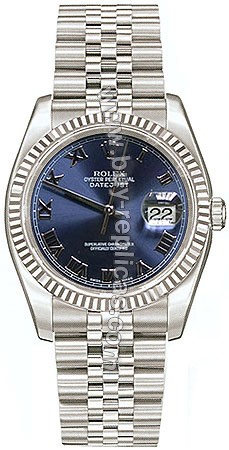 Rolex Oyster Perpetual Datejust Mens Watch 116234-BLRJ