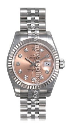 Rolex Oyster Perpetual Lady Datejust Ladies Watch 179174-PDJ