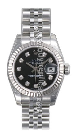 Rolex Oyster Perpetual Lady Datejust Ladies Watch 179174-BKDJ