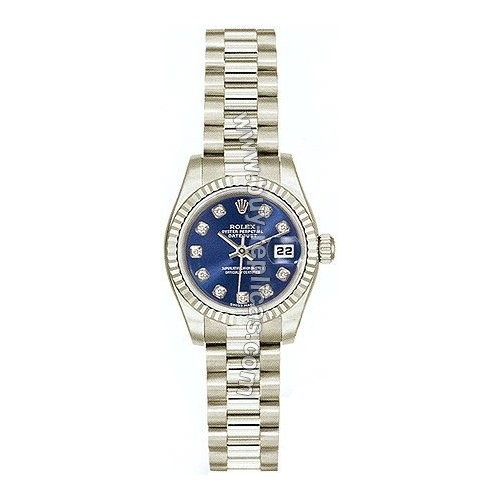 Rolex Oyster Perpetual Lady Datejust Ladies Watch 179179-BLDP