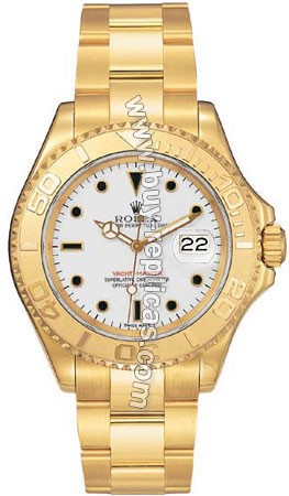 Rolex Oyster Perpetual Yacht-Master 18kt Gold Mens Watch 16628