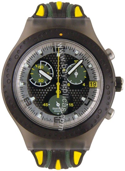 Swatch Yellow Second Watch SVCM4004