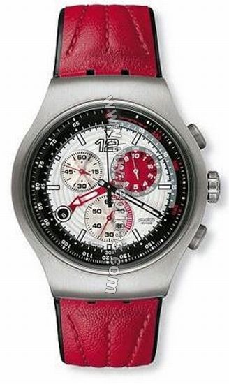 Swatch Red Storming Watch YOS408