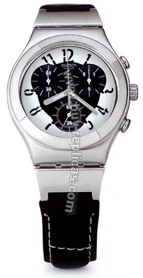 Swatch Double Level Unisex Watch YCS109