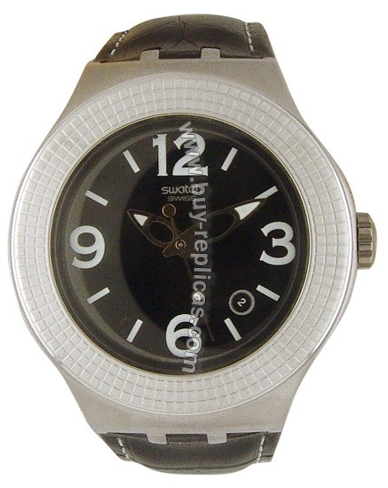 Swatch Dark Emir Unisex Watch YNS407