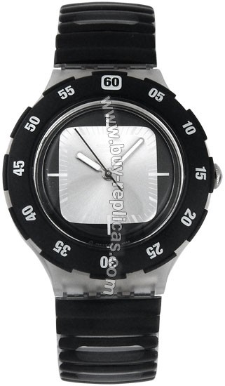 Swatch Silver Exit Large Watch SDK132A