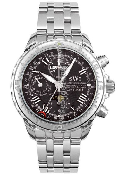 Swiss Watch International Limited Edition Chronograph Stainless Steel Men's Watch A9259.S.B.S