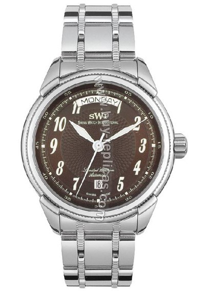 Swiss Watch International Limited Edition Stainless Steel Men's Watch A9240.S.BR.S.A