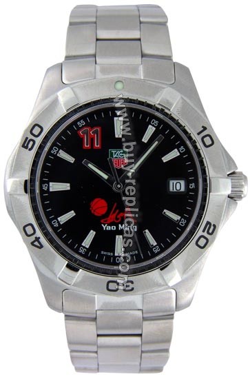 Tag Heuer 2000 Aquaracer Limited Edition Yao Ming Mens Watch WAF1116.BA0800