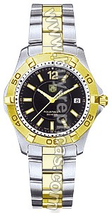 Tag Heuer 2000 Aquaracer Two-Tone Mens Watch WAF1123.BB0807