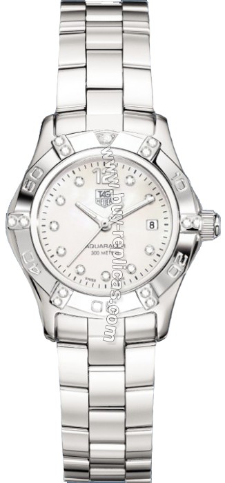 Tag Heuer 2000 AquaRacer Steel Ladies Watch WAF141G.BA0813