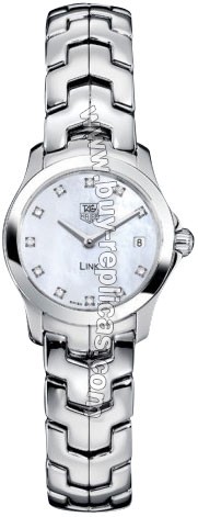 Tag Heuer Link Diamond White Mother-of-Pearl Ladies Watch WJF1414.BA0589