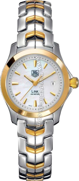 Tag Heuer Link 18kt Gold Two-Tone Ladies Watch WJF1352.BB0581