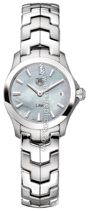 Tag Heuer Link Blue Mother-of-Pearl Ladies Watch WJF1411.BA0585