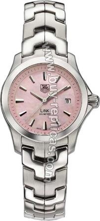 Tag Heuer Pink Mother-of-Pearl Link Ladies Watch WJF1312.BA0573