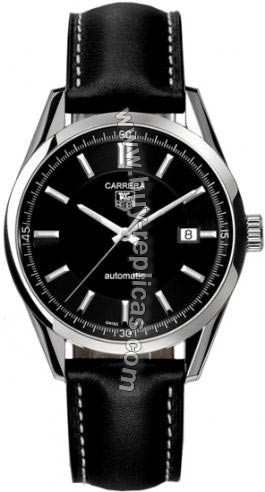 Tag Heuer Carrera Automatic Black Mens Watch WV211B.FC6202