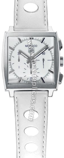 Tag Heuer Monaco White Chronograph Unisex Watch CW2117.FC6198