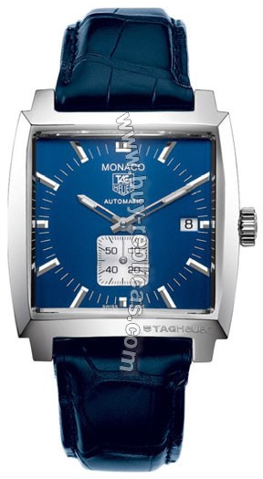 Tag Heuer Monaco Automatic Blue Mens Watch WW2111.FC6204