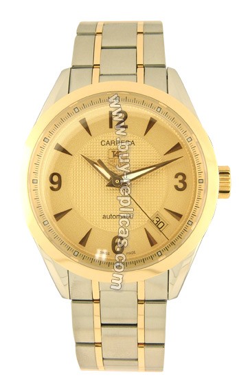 Tag Heuer Carrera 18kt Yellow Gold And Steel Mens Watch WV2251.BD0791