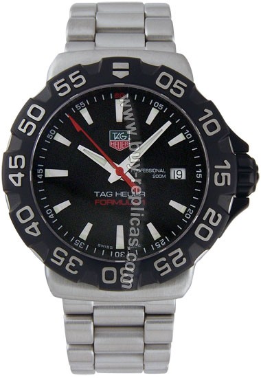 Tag Heuer Formula 1 Steel Black Mens Watch WAH1110.BA0850