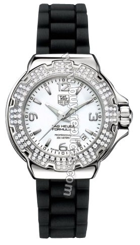 Tag Heuer Formula 1 Glamour Diamonds Ladies Watch WAC1215.BT0711