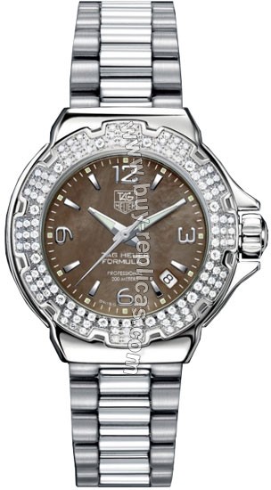 Tag Heuer Formula 1 Glamour Diamonds Ladies Watch WAC1217.BA0852