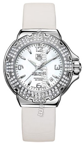 Tag Heuer Formula One Maria Sharapova Diamond White Ladies Watch WAC1215.BC0840