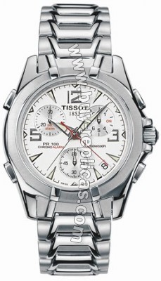 Tissot PR100X Steel Chronograph Mens Watch T14.1.486.32