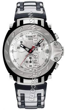 Tissot T-Race Steel Black PVD Chronograph Mens Watch T90.4.446.31