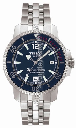 Tissot Diver Seastar Steel Black Mens Watch T19.1.481.42