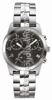 Tissot PR50 Steel Chronograph Black Mens Watch T34.1.488.52