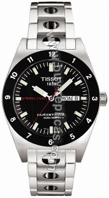 Tissot PRS516 Steel Black Automatic Mens Watch T91.1.483.51