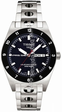 Tissot PRS516 Steel Blue Automatic Mens Watch T91.1.483.41