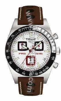 Tissot PRS516 Steel Chronograph Brown Mens Watch T91.1.416.31