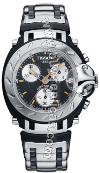 Tissot T-Race Steel Black PVD Chronograph Mens Watch T90.4.446.51