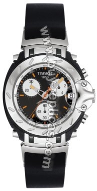 Tissot T-Race Steel Black PVD Chronograph Black Mens Watch T90.4.496.51