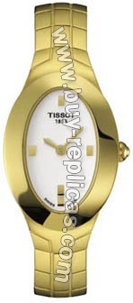 Tissot T-Trend Gold-tone Steel Ladies Watch T47.5.385.31