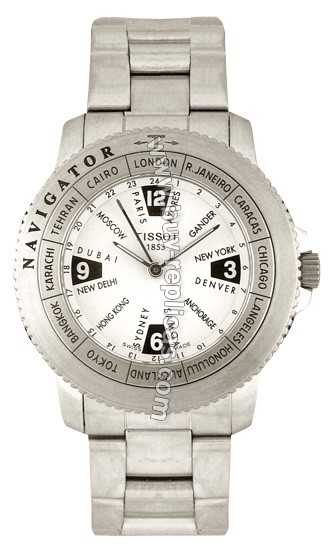 Tissot T-Navigator White Mens Watch T30.1.485.12