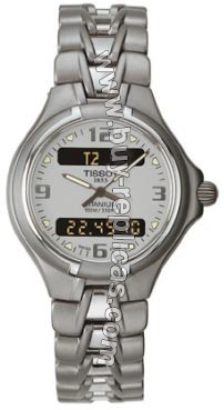 Tissot Titanium Chronograph Analog/Digital Ladies Watch T65.7.188.31