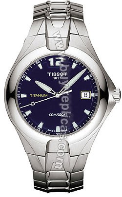 Tissot Titanium Blue Mens Watch T65.7.581.41