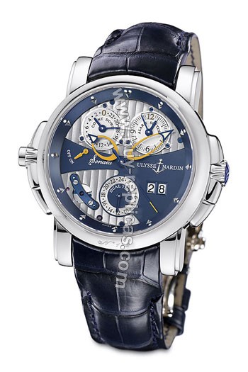 Ulysse Nardin Sonata Cathedral Dual Time Mens Watch 670-88-213