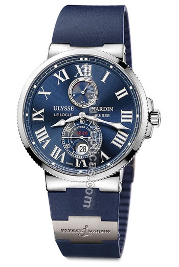 Ulysse Nardin Maxi Marine Chronometer 43mm Mens Watch 263-67-3-43