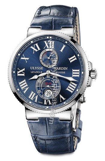 Ulysse Nardin Maxi Marine Chronometer 43mm Mens Watch 263-67-43