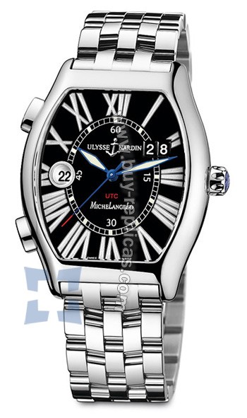 Ulysse Nardin Michelangelo Gigante UTC Dual Time Mens Watch 223-11-7-42