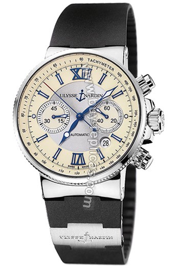 Ulysse Nardin Maxi Marine Chronograph Mens Watch 353-66-3.314