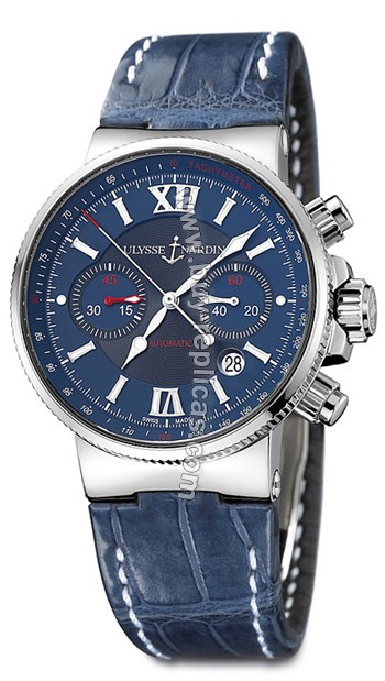 Ulysse Nardin Maxi Marine Chronograph Mens Watch 353-66.323