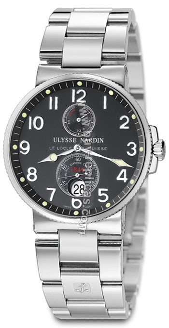 Ulysse Nardin Maxi Marine Chronometer Mens Watch 263-66-7.62