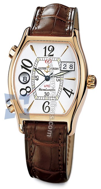 Ulysse Nardin Michelangelo UTC Dual Time Mens Watch 226-68-581