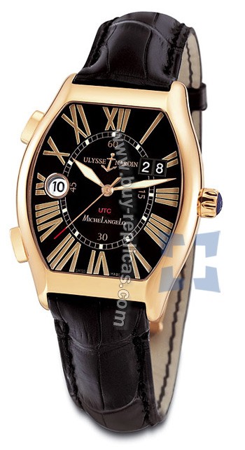 Ulysse Nardin Michelangelo Gigante UTC Dual Time Mens Watch 226-11.42